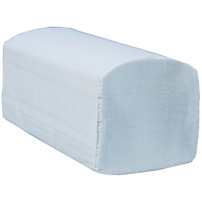 Luxury Interfold Hand Towels 2 Ply - White - Case of 3120