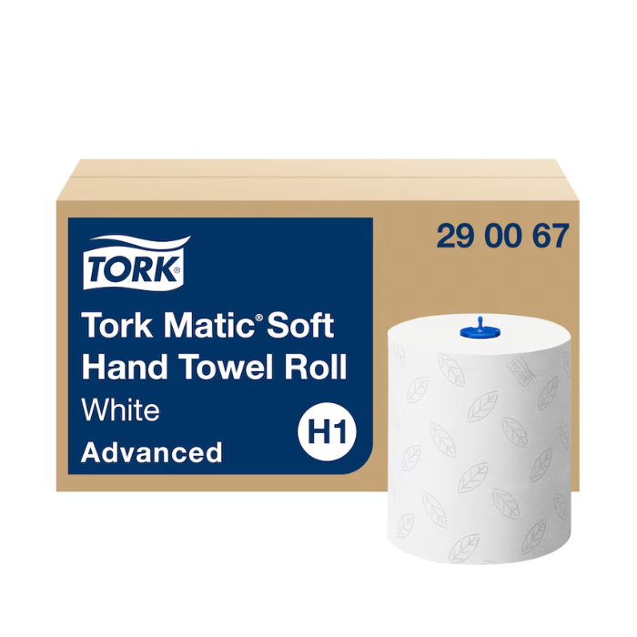 Tork Matic H1 - Hand Towel Rolls - White - 150m – Case of 6
