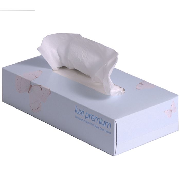 Cosmetic Facial Tissues - White