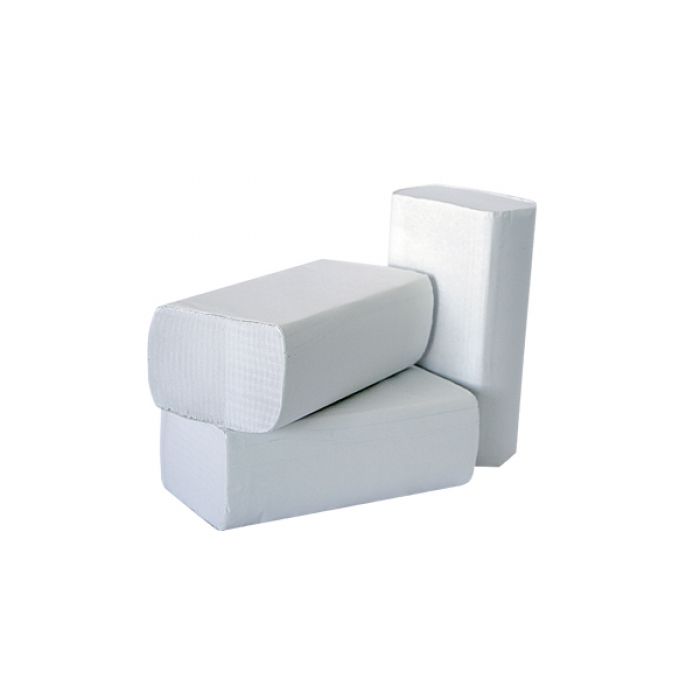 Leonardo Z-Fold Hand Towel 2 Ply - White - Case of 3000