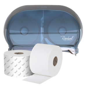 Raphael Versatwin 2 Ply Toilet Roll Recycled Paper - 125m - Case of 24