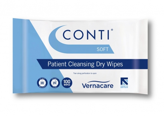 Conti Soft Large Dry Wipe -  Packs of 100