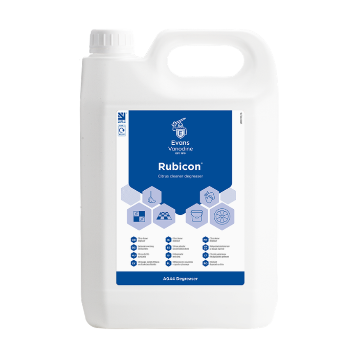Evans Rubicon Oil and Grease Remover - 2 x 5L