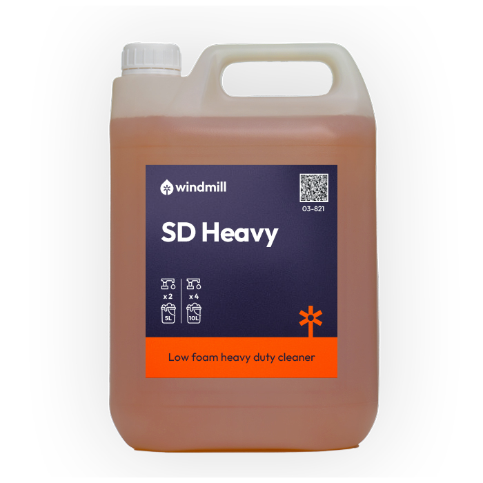 Windmill SD Heavy - Low Foam Heavy Duty Cleaner - 5L