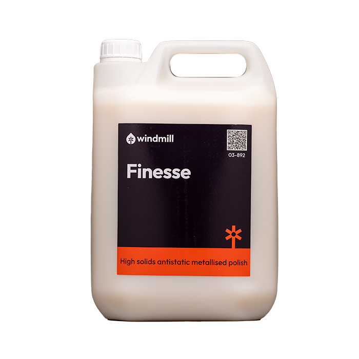 Finesse - High Solids Antistatic Metalised Polish - Windmill - 2 x 5L