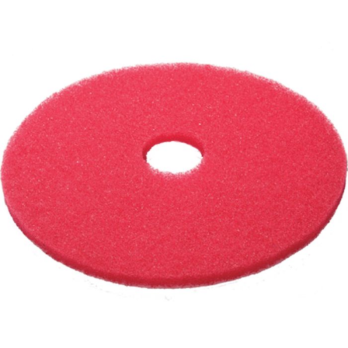 Cleaning & Buffing Floor Pad - Red