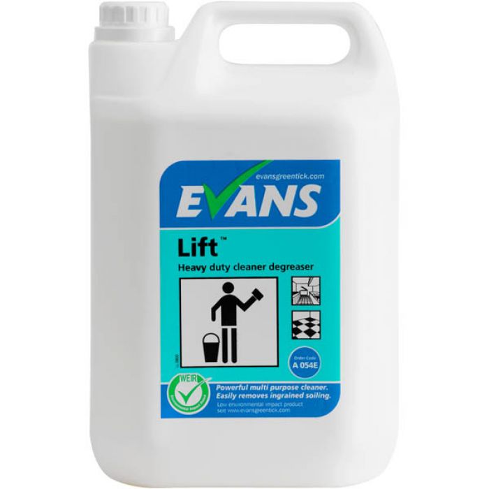 Evans Lift Heavy Duty Cleaner Degreaser Refill - 5L