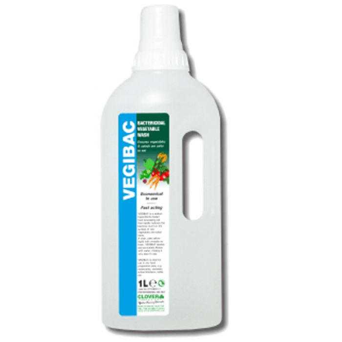 Clover Vegibac - Bactericidal Vegetable Wash Concentrate - 1L