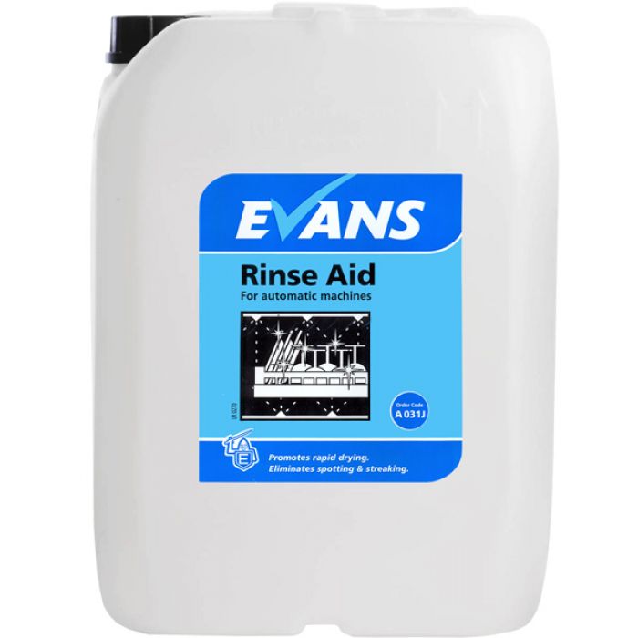 Evans Rinse Aid for Automatic Machines - 20L