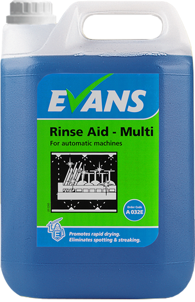 Evans Rinse Aid Multi for Automatic Machines - 5L