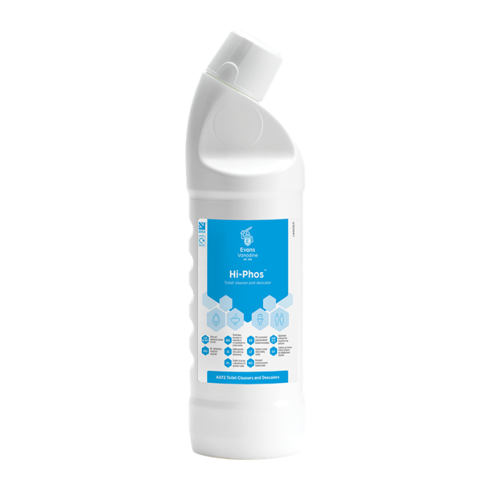 Evans Hi-Phos Heavy Duty Cleaner Descaler RTU - 1L