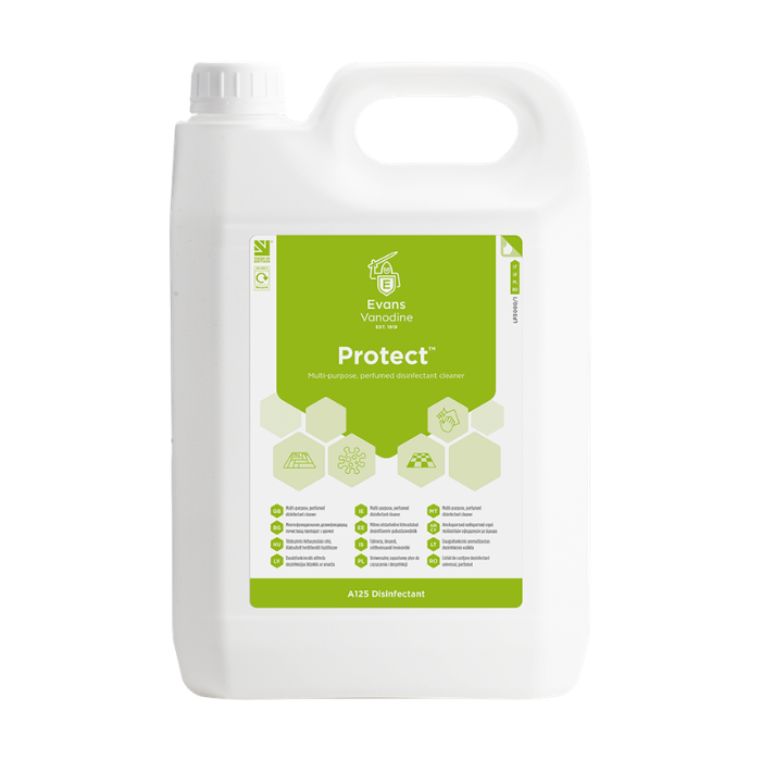 Evans Protect Disinfectant Cleaner Concentrate Refill - 2 x 5L