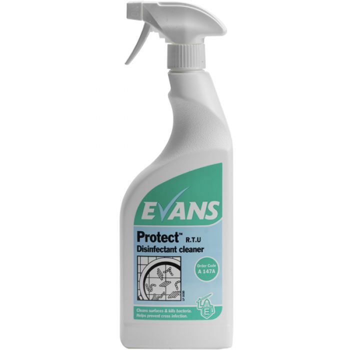 Evans Protect - Disinfectant Cleaner RTU - 750ml