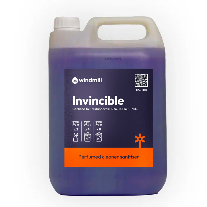 Invincible - Perfumed Cleaner Sanitiser - Windmill - 5L