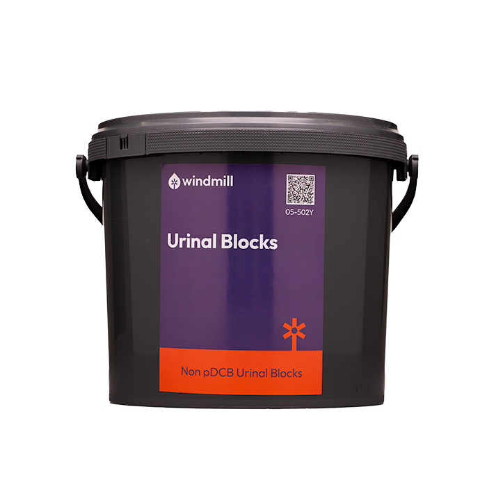 Pdcb Block Windmill Urinal Blocks - Non pDCB Urinal Blocks - 3kg - AUK Hygiene