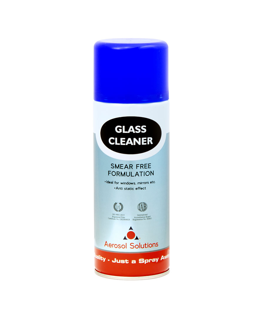 Aerosol Solutions Glass Cleaner Aerosol - 400ml