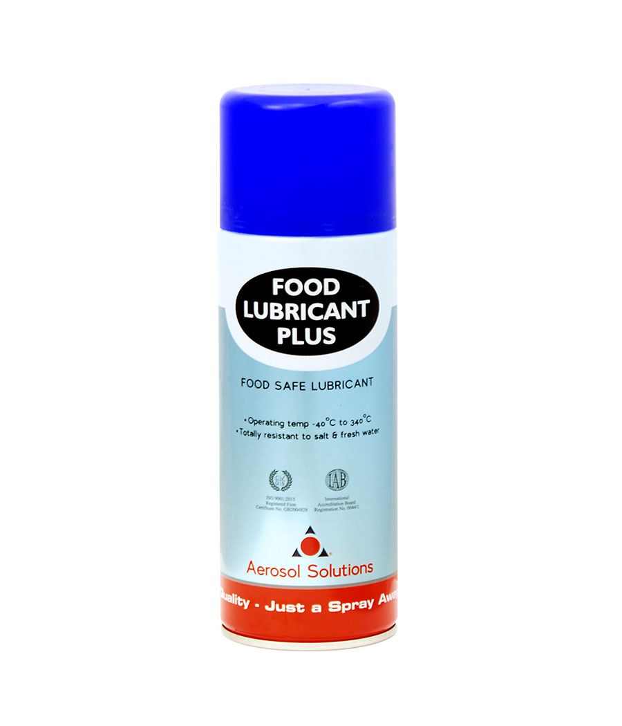 Aerosol Solutions Food Lube Plus Food Safe Lubricant Aerosol - 400ml