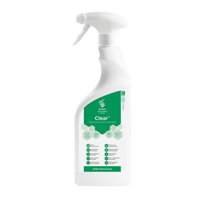 Evans Clear Glass Cleaner RTU - 750ml