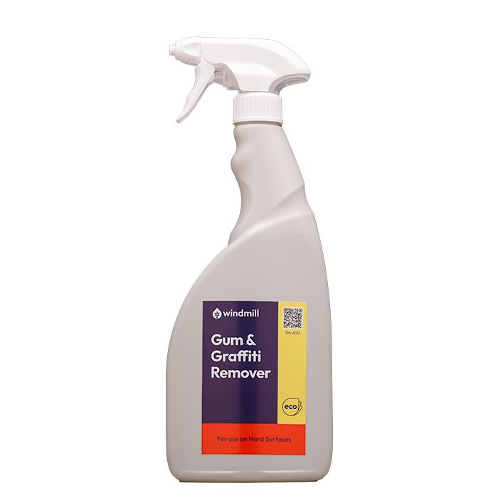 Gum and Graffiti Remover - For Hard Surfaces - Windmill - 750ml