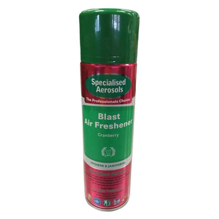 Blast Air Freshener Cranberry 500ml Aerosol (C12)