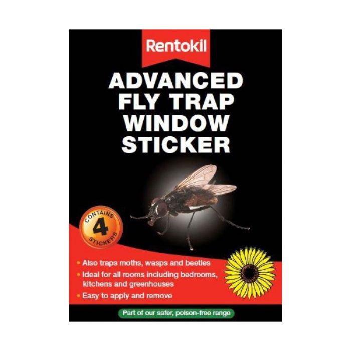 Rentokil Window Fly Trap - Pack of 4
