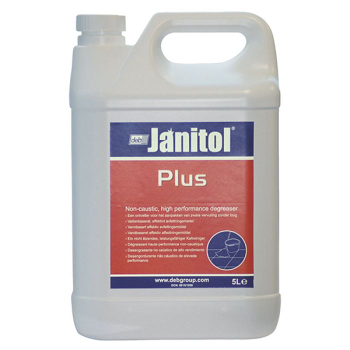 Deb Janitol Plus 5L - Heavy Duty Surface Degreaser