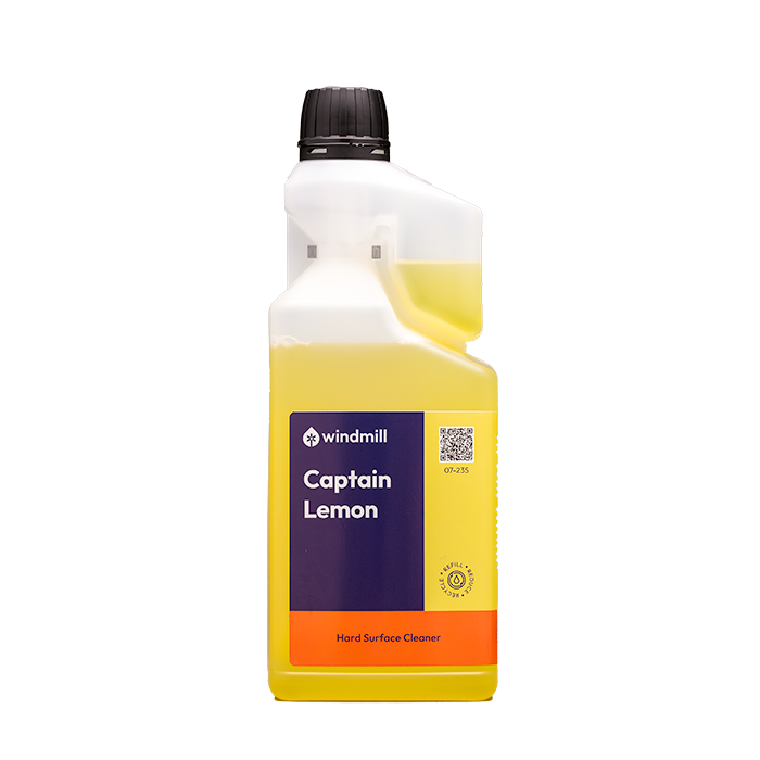 Captain Lemon - Hard Surface Cleaner - Windmill Refill - 1L Recharger