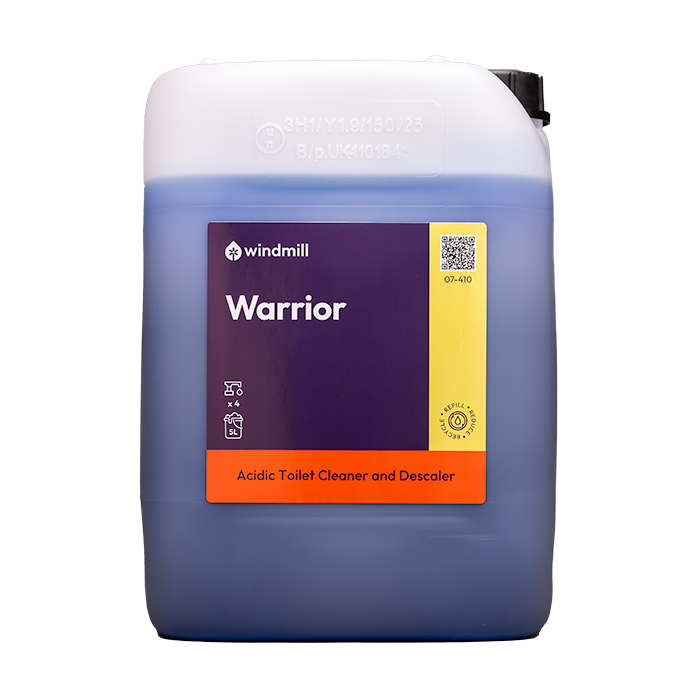 Warrior - Acidic Toilet Cleaner and Descaler - Windmill Refill