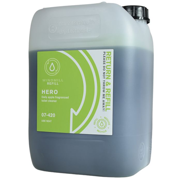 Windmill Refill Hero Neutral Daily Toilet Cleaner Apple - 10L