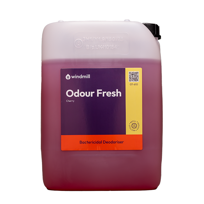 Odour Fresh Cherry - Bactericidal Deodoriser - Windmill Refill - 10L