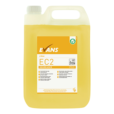 Evans EC2 Heavy Duty Cleaner & Degreaser Refill - 2x5L