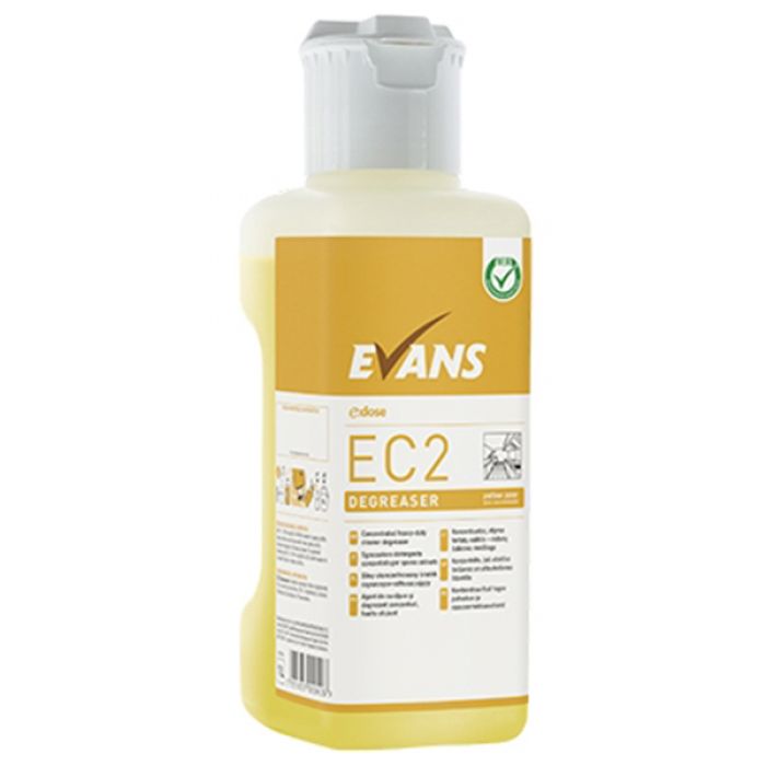 Evans EC2 Degreaser - Yellow Zone Cleaner Concentrate - 1L
