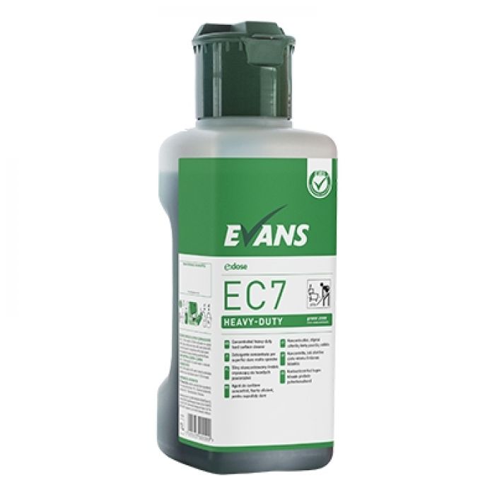 Evans EC7 Heavy Duty - Green Zone Hard Surface Cleaner Concentrate - 1L