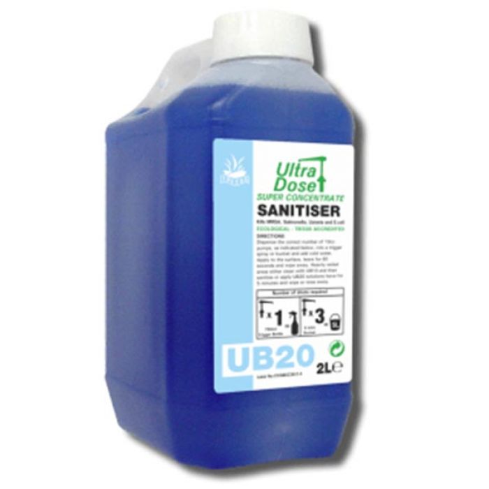 Clover UB20 Ultra Dose Sanitiser Concentrate - 2L