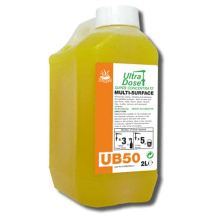 Clover UB50 Multi Surface Cleaner Concentrate - 2L