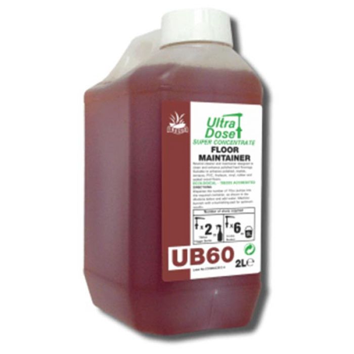 Clover UB60 Ultra Dose Floor Maintainer Concentrate - 2L