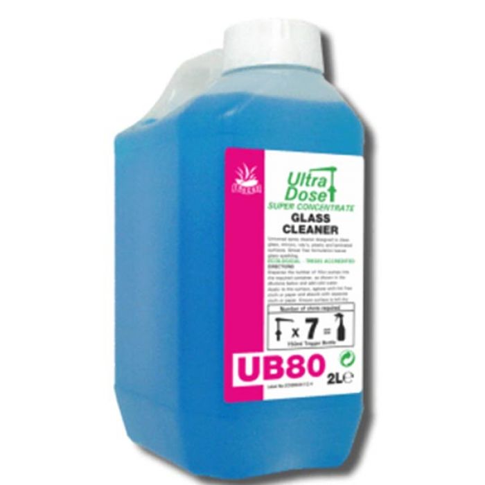 Clover UB80 Ultra Dose Glass Cleaner Concentrate - 2L