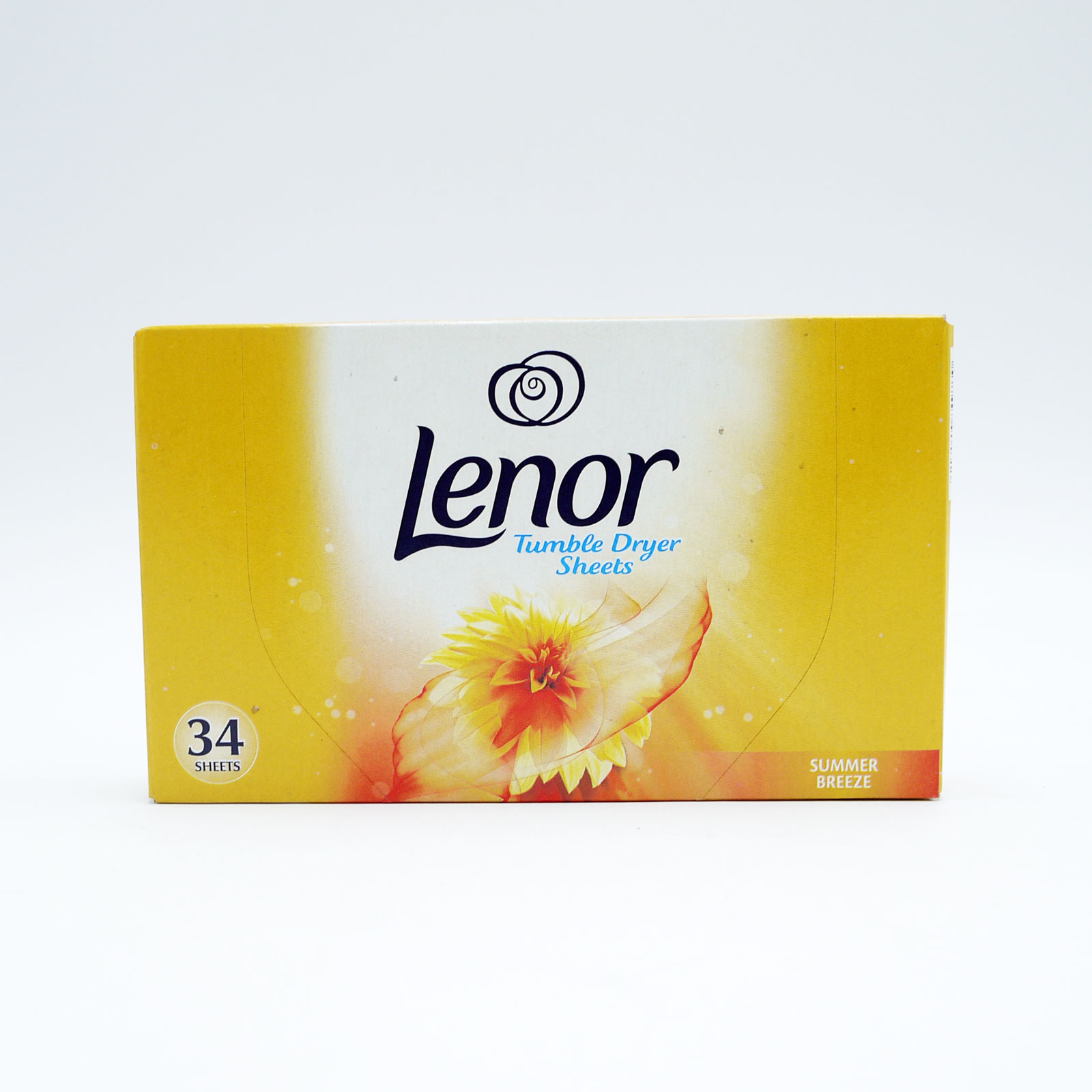 Lenor Fabric Tumble Dryer Sheets - Summer Breeze - 34 x12 Boxes