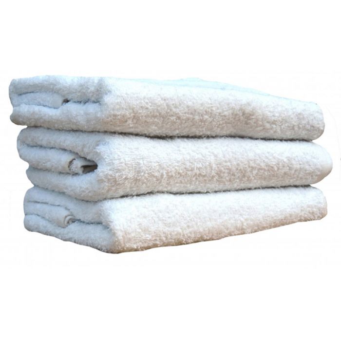 Terry Towels - White - Pack of 12