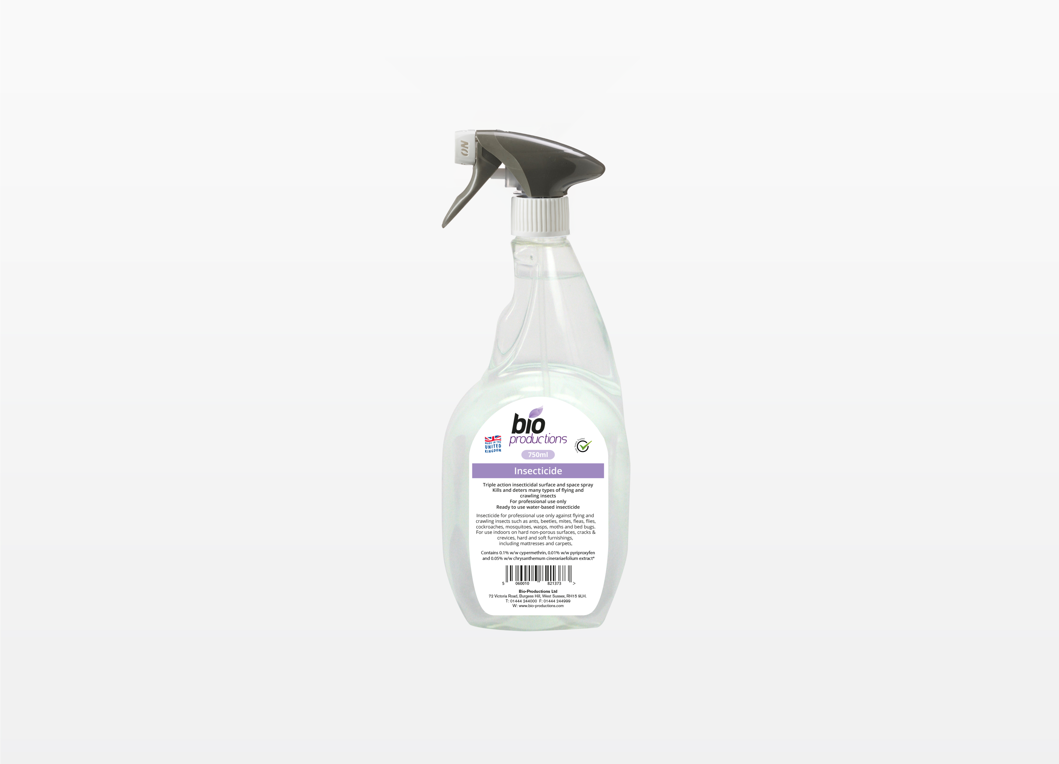 Insecticide - Bio Productions - 750ml - AUK Hygiene