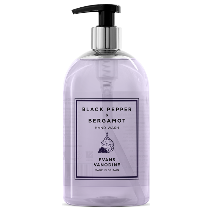 Evans Black Pepper and Bergamot - Hand Hair and Body Wash
