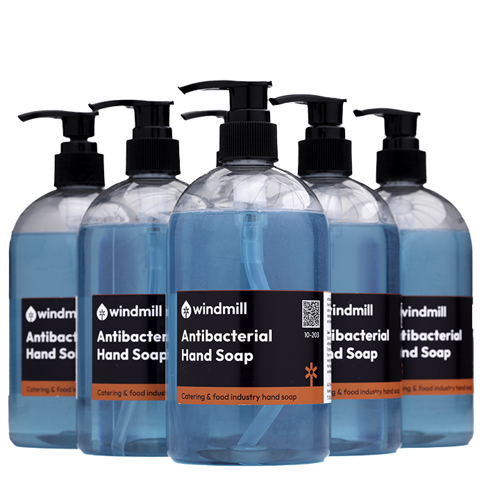 Hand Soap - Windmill - Antibacterial - 6 x 450ml