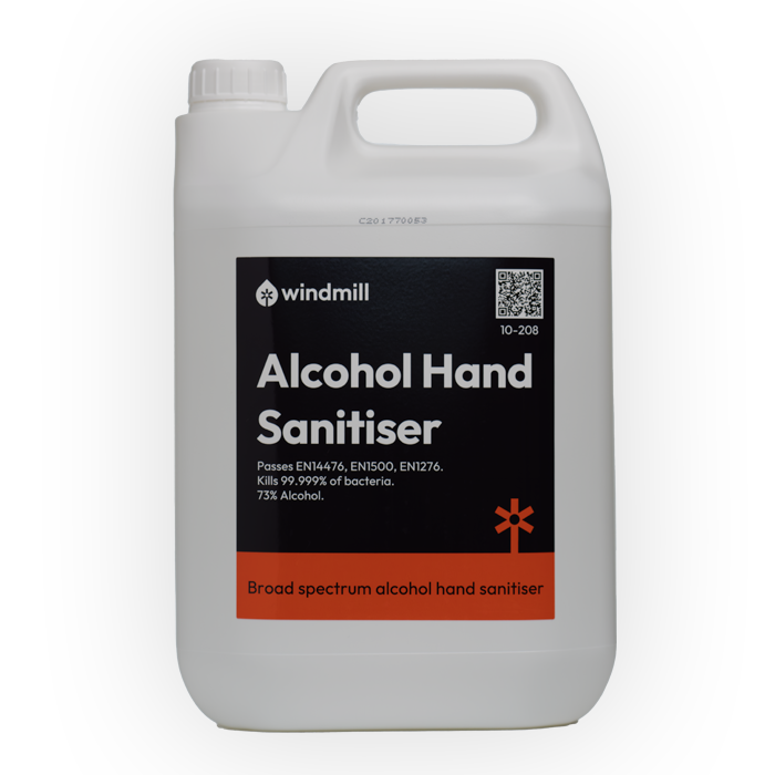 Windmill Alcohol Hand Sanitiser - 5L