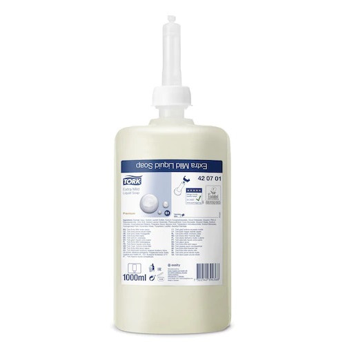 Liquid Soap - Tork Premium S1 - Extra Mild - 6 x 1L