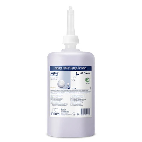 Tork S1 Premium Luxury Soft Liquid Soap - 1L
