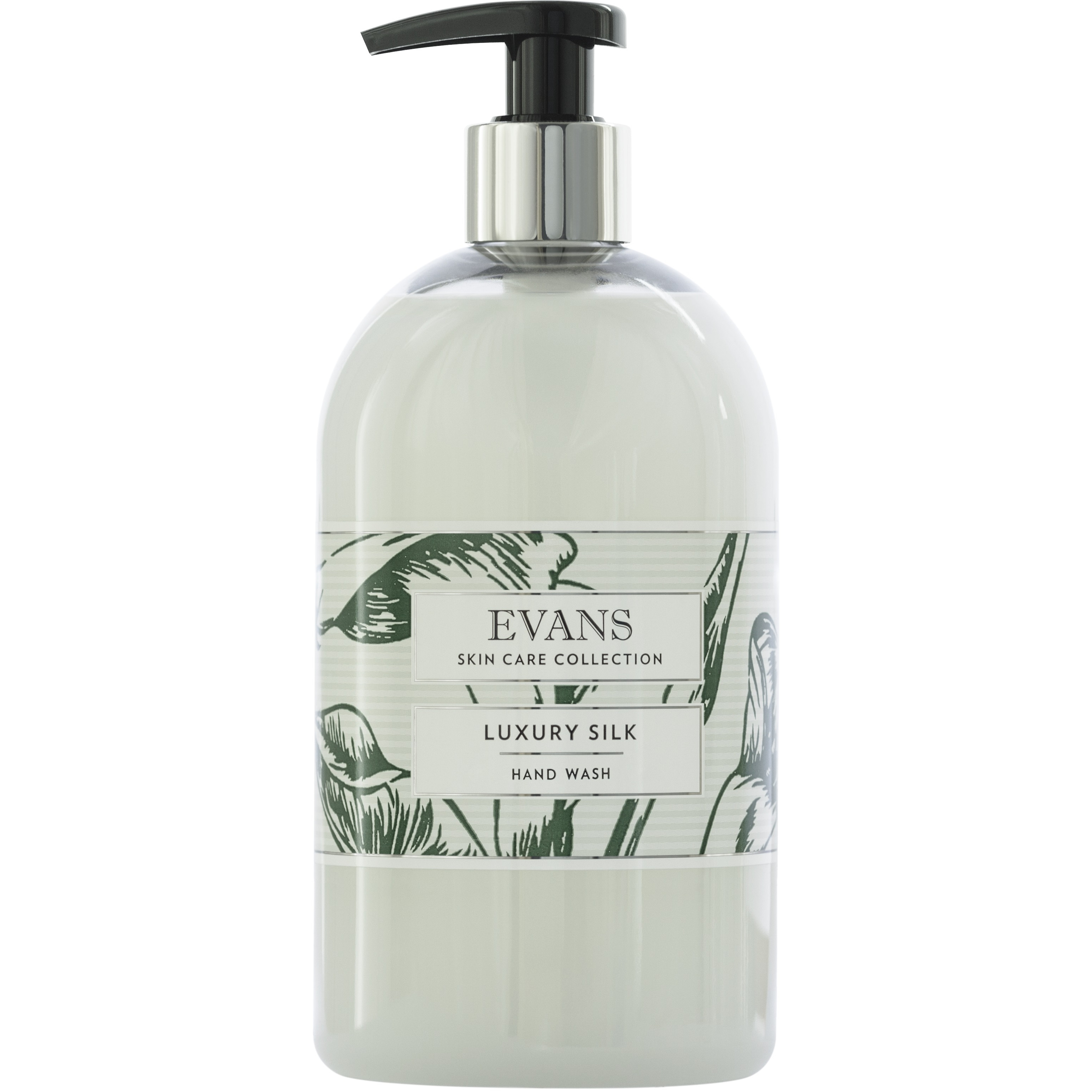 Evans Hand/Body Wash & Shampoo - Luxury Silk - 6 x 500ml