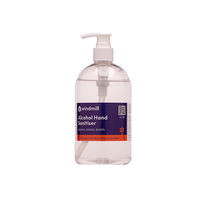 Hand Sanitiser - Windmill - 73% Alcohol - 450ml