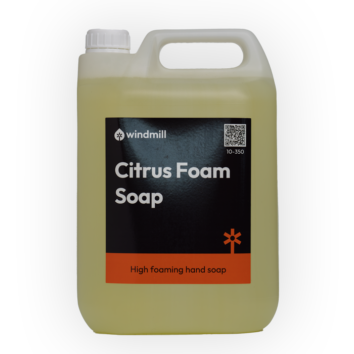Windmill Citrus Foam Soap - 5L