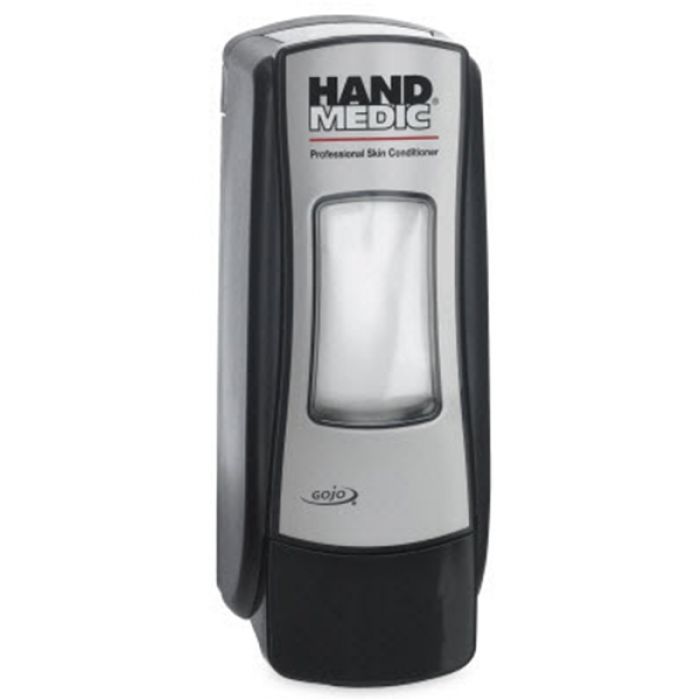 Gojo ADX-7 Hand Medic Dispenser - Black/Chrome - Each