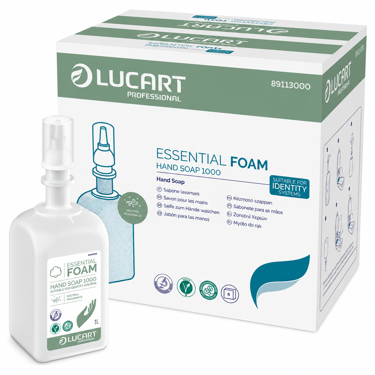 Lucart Essential Foam Soap